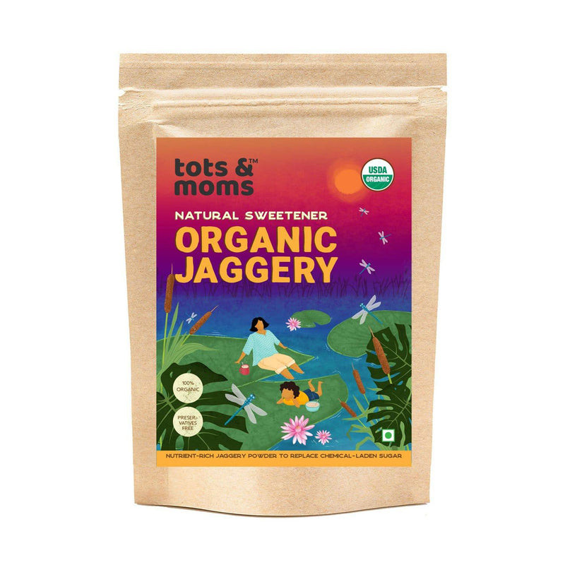 Tots & Moms Natural Sweetener Organic Jaggery - The Kids Circle
