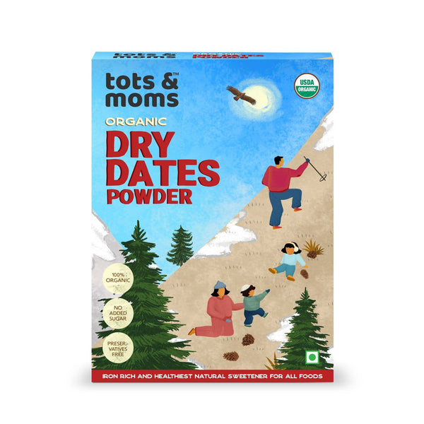 Tots & Moms Nutrient Booster Dry Dates Powder - The Kids Circle