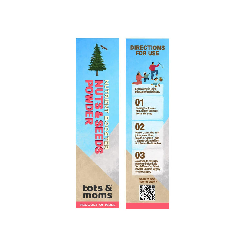 Tots & Moms Nutrient Booster Nuts & Seeds Powder - The Kids Circle